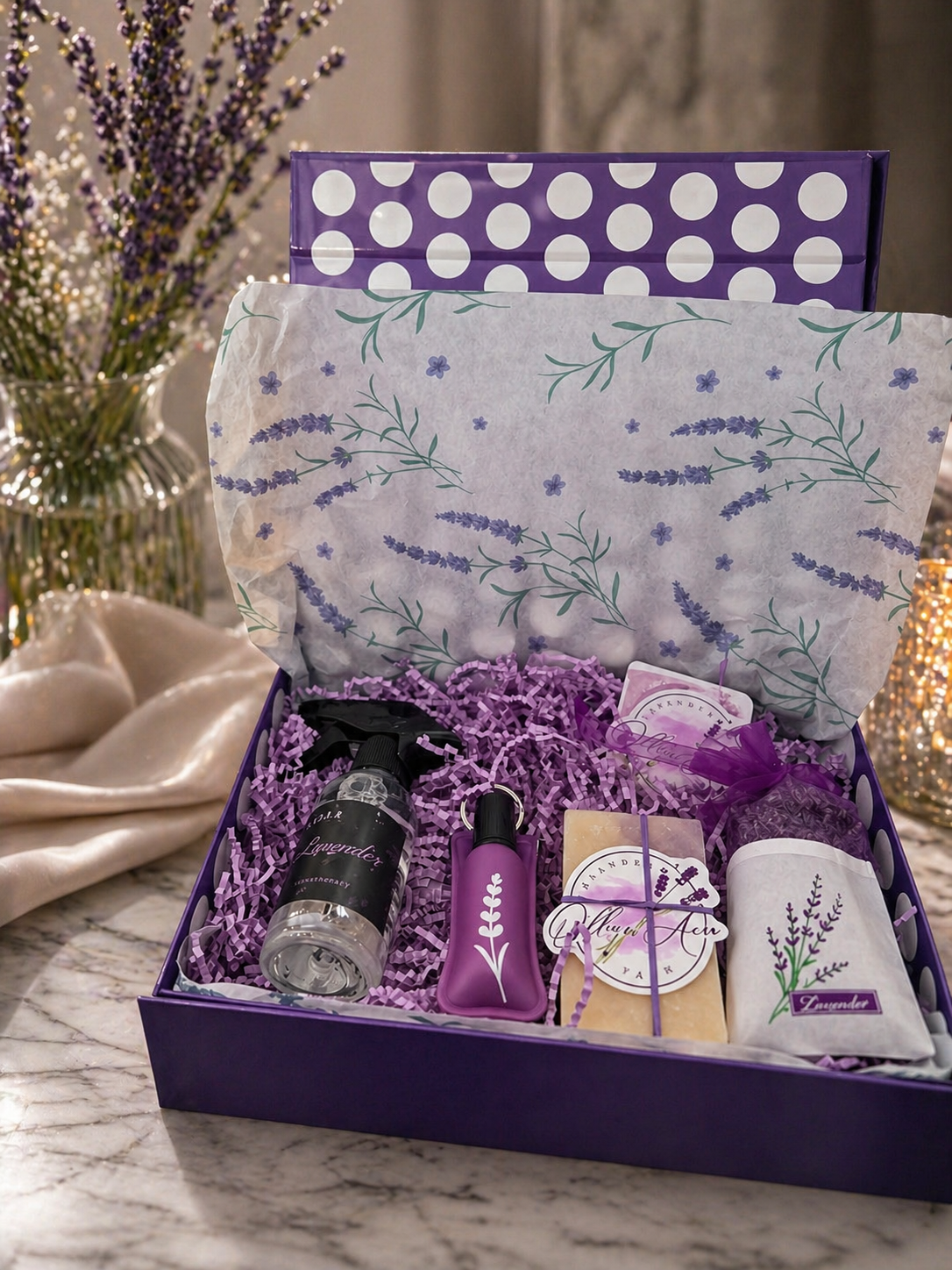 Lavender Spa Gift Set