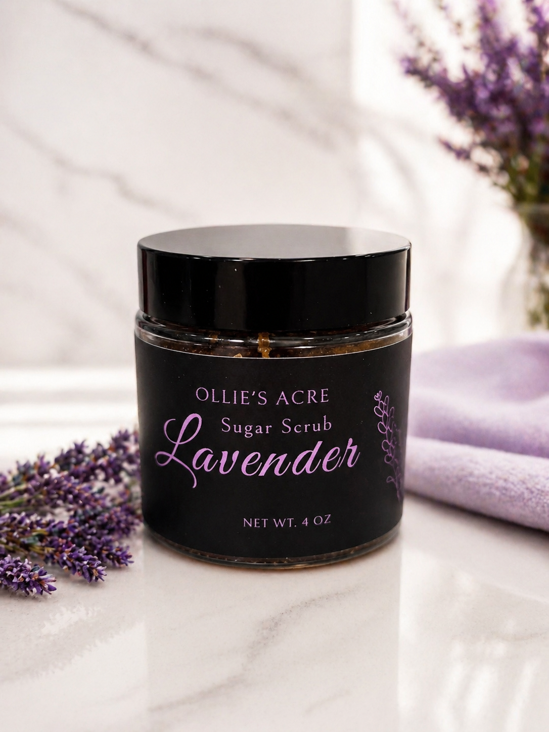 Lavender Sugar Scrub